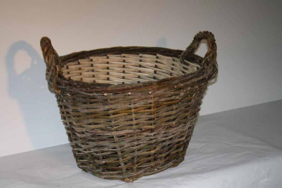 Panier rond osier nature avec poignées HUBSCH 170801 :  :  Site français de vente d'objets de décoration haut de gamme, créateurs,  designer, livraison rapide